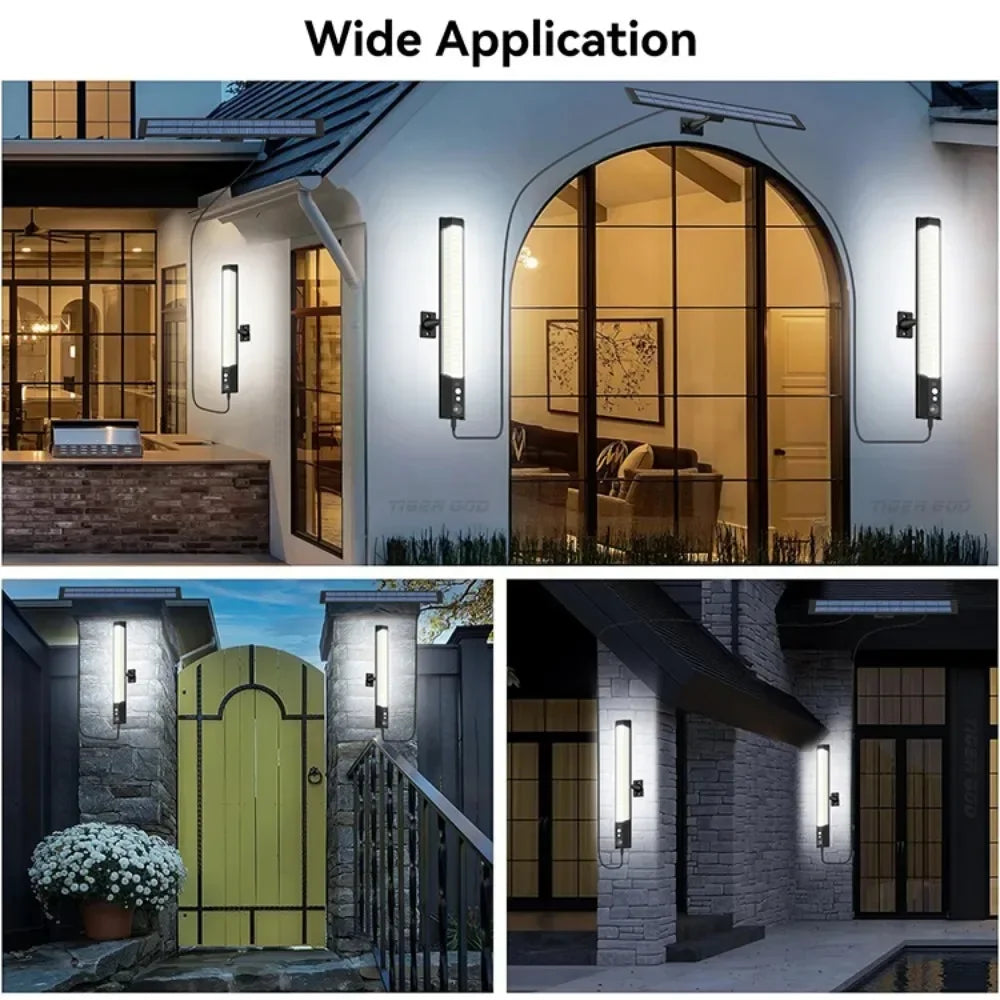 Solar Motion Sensor Wall Lamp