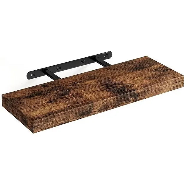 Solid Wood Floating Bookshelf