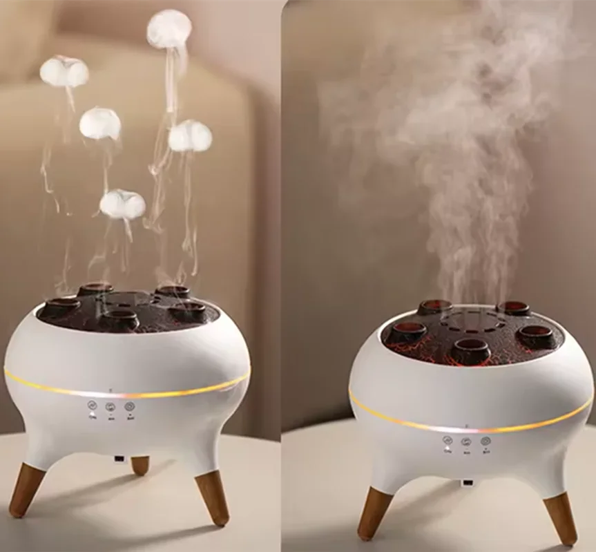 Dynamic Jellyfish Air Humidifier Essential Oil Diffuser Remote Bedroom