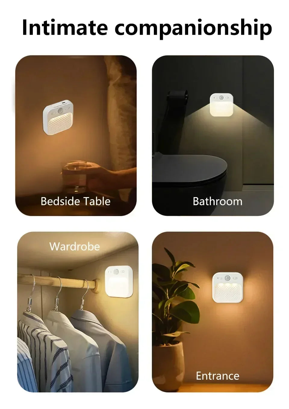 Motion Sensor Rechargeable Night Light