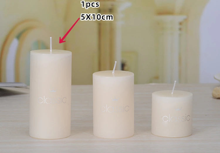 5cm Household Pillar Candles