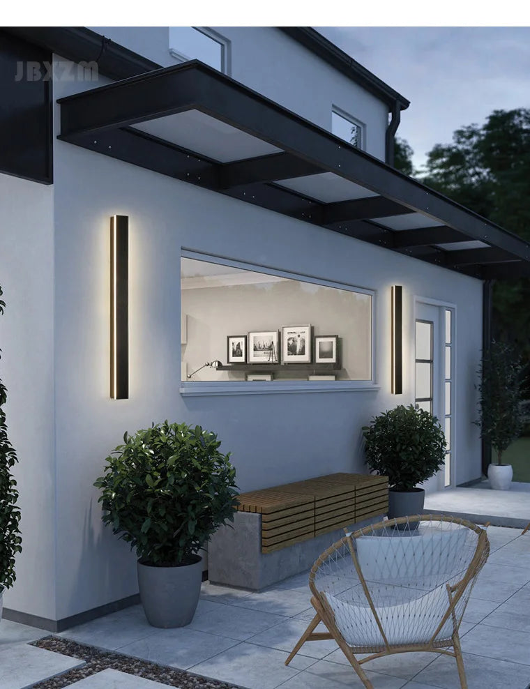 IP65 Minimalist Outdoor Wall Lamp