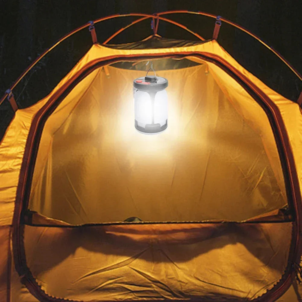 Outdoor Lighting LED Leaf Camping Lamp Hung Emergency Solar USB