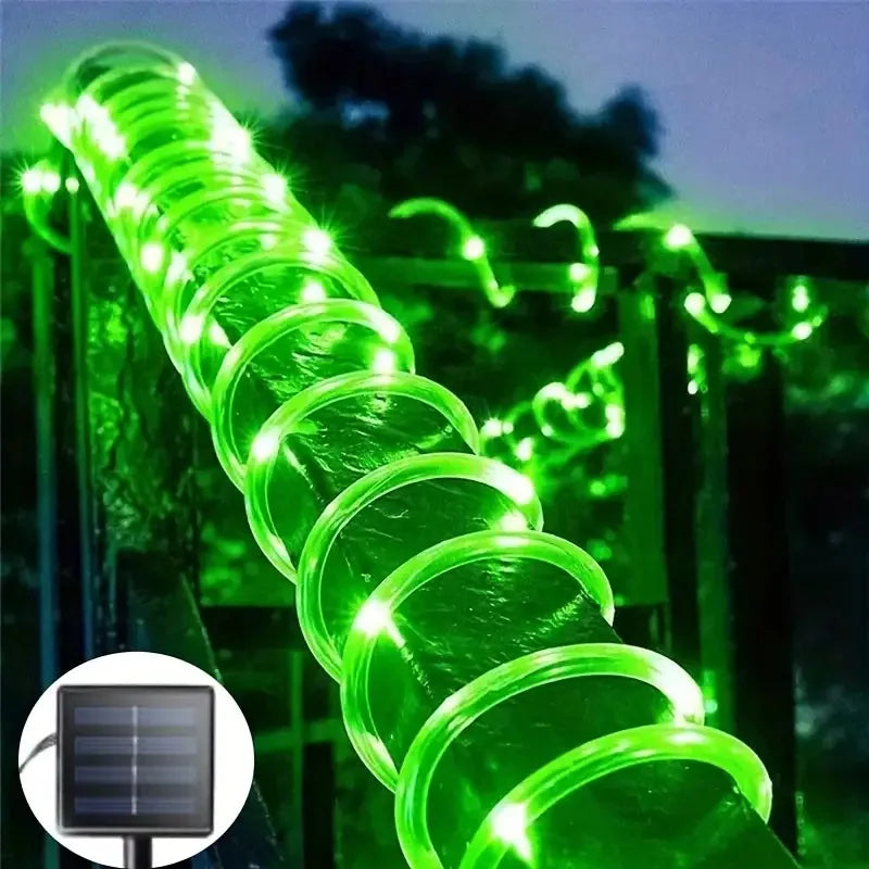 Solar Tube Rope Lights Outdoor
