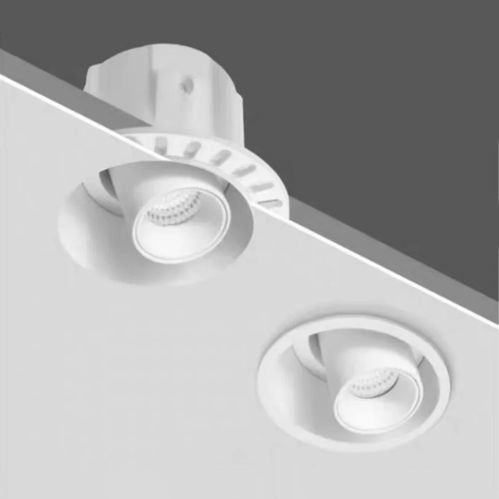 Borderless Recessed Twin Tube Spotlight