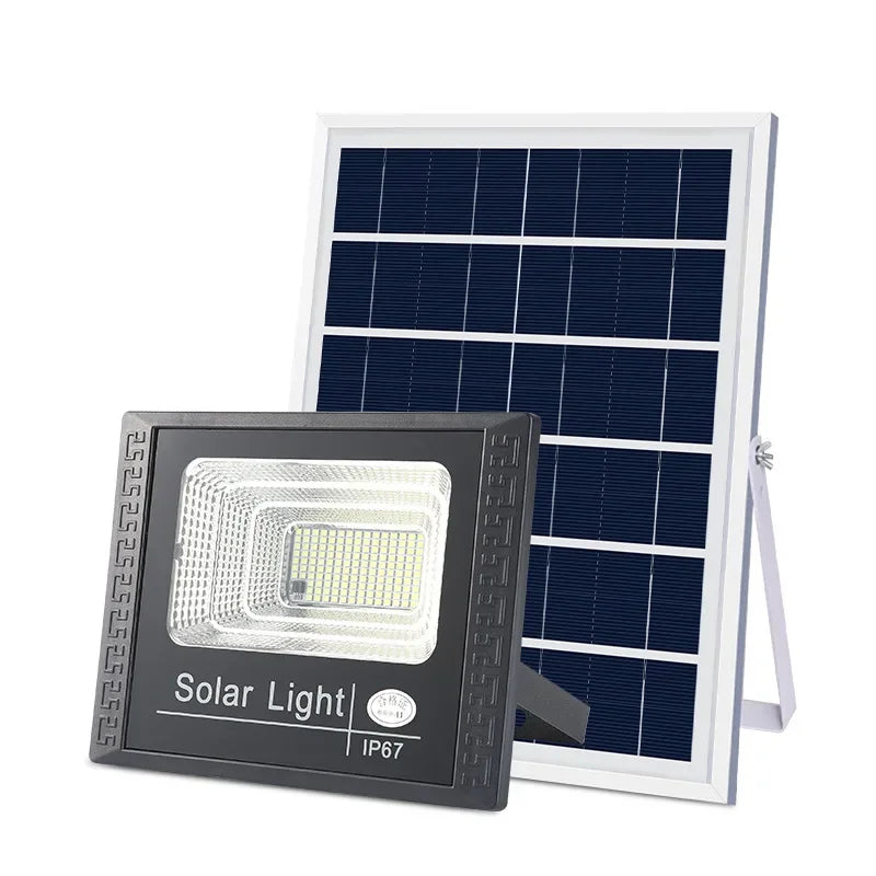 Solar Flood Light with Remote