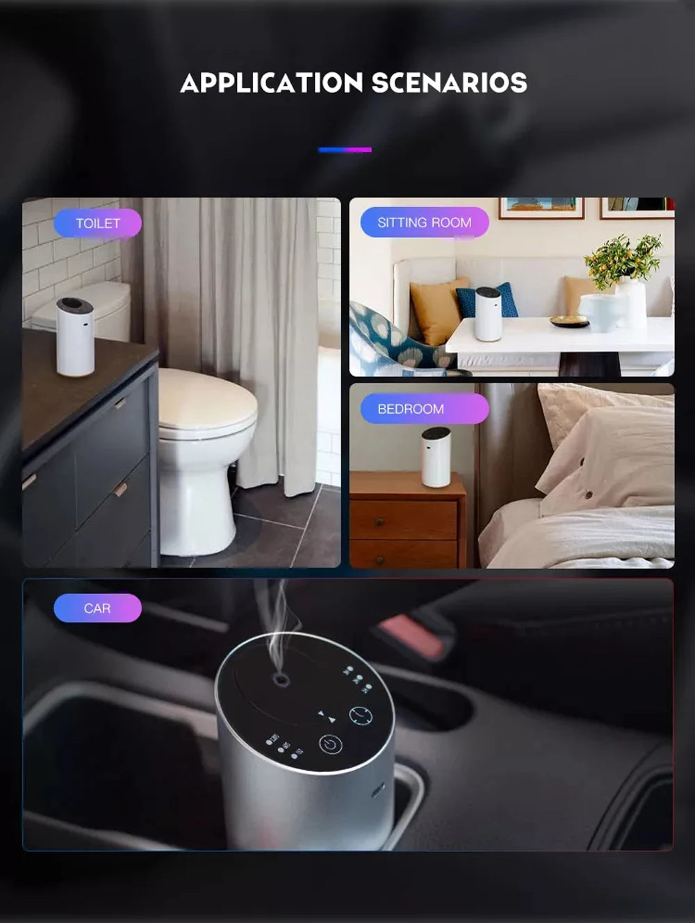 Fragrance Machine Aroma Diffuser Electric Scent Diffuser Nebulizer