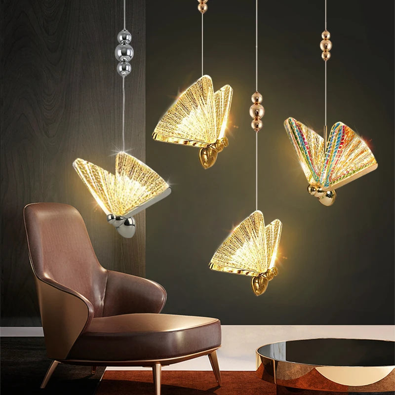 Butterfly LED Pendant Light