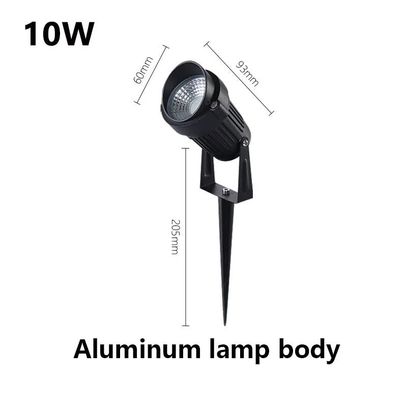 LED Garden Lawn Spike Light Set