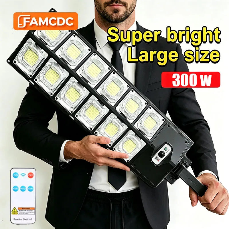 300W Solar Street Light with Remote