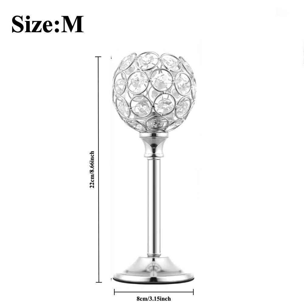 Crystal Tealight Candle Holders