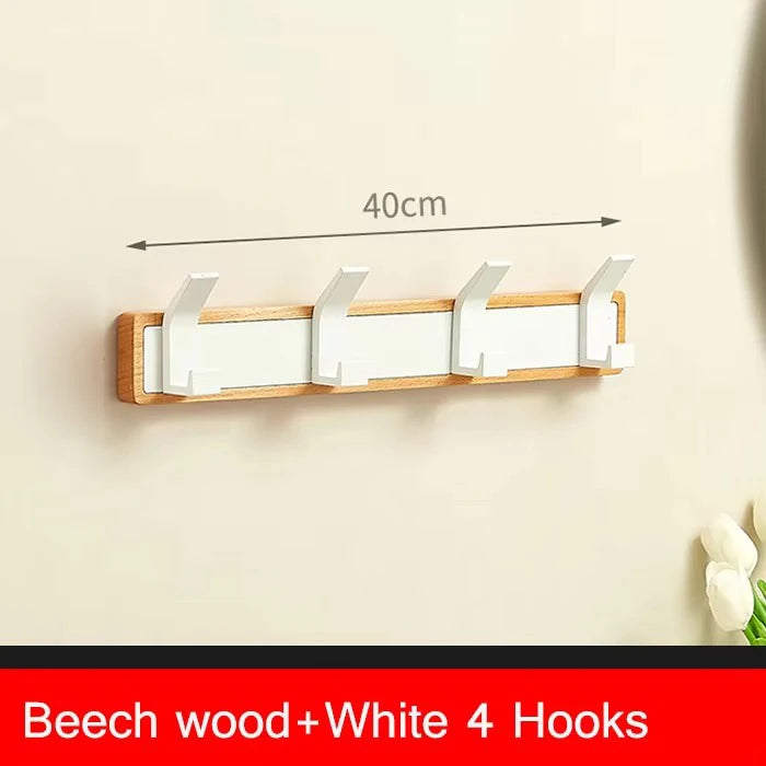 Walnut Wood Wall Coat Hook