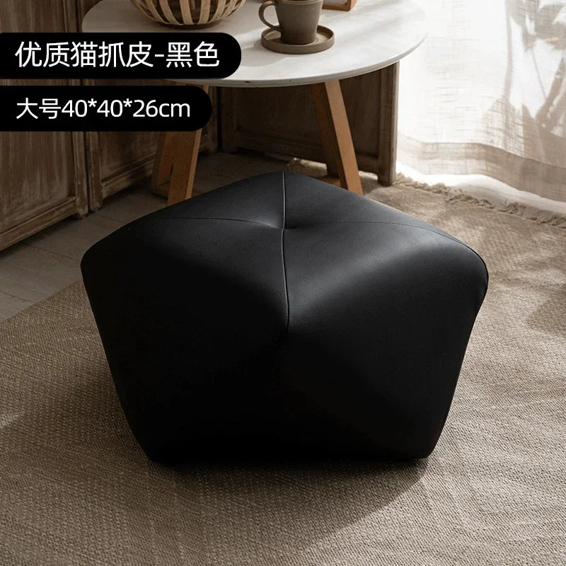 ottoman Modern Simplicity Low changing shoe pier stool Footrest Home Living Room Furniture Stools bedroom Ottomans chair Hallway