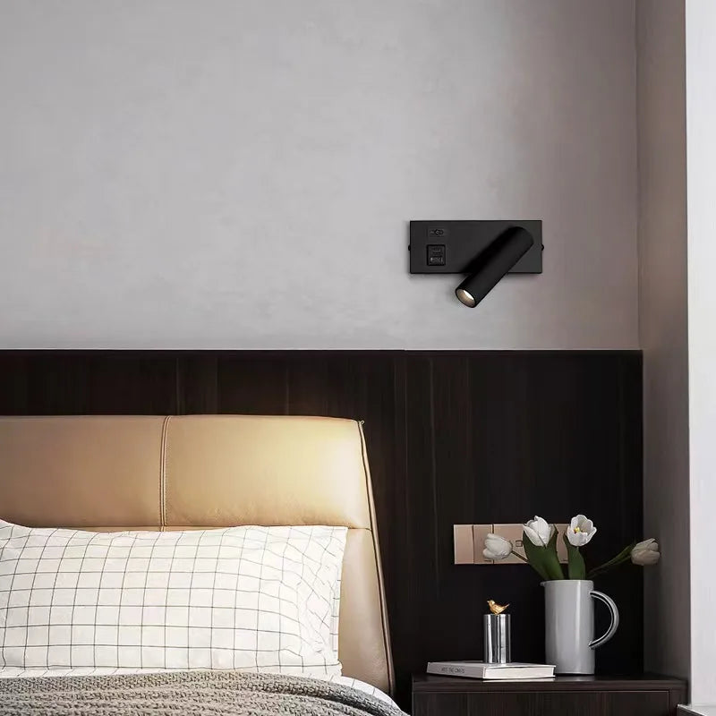 Rotating Type C Reading Wall Light