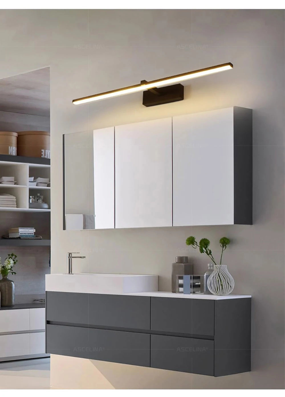 Long Strip LED Mirror Light