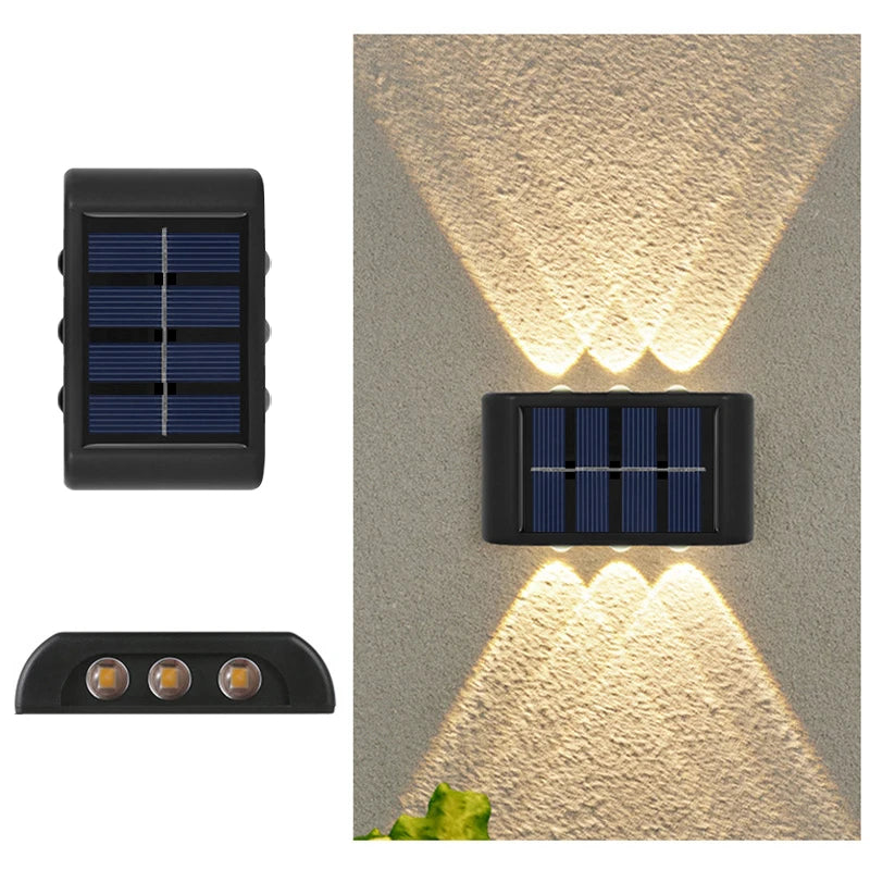 Solar Dusk to Dawn Fence Light
