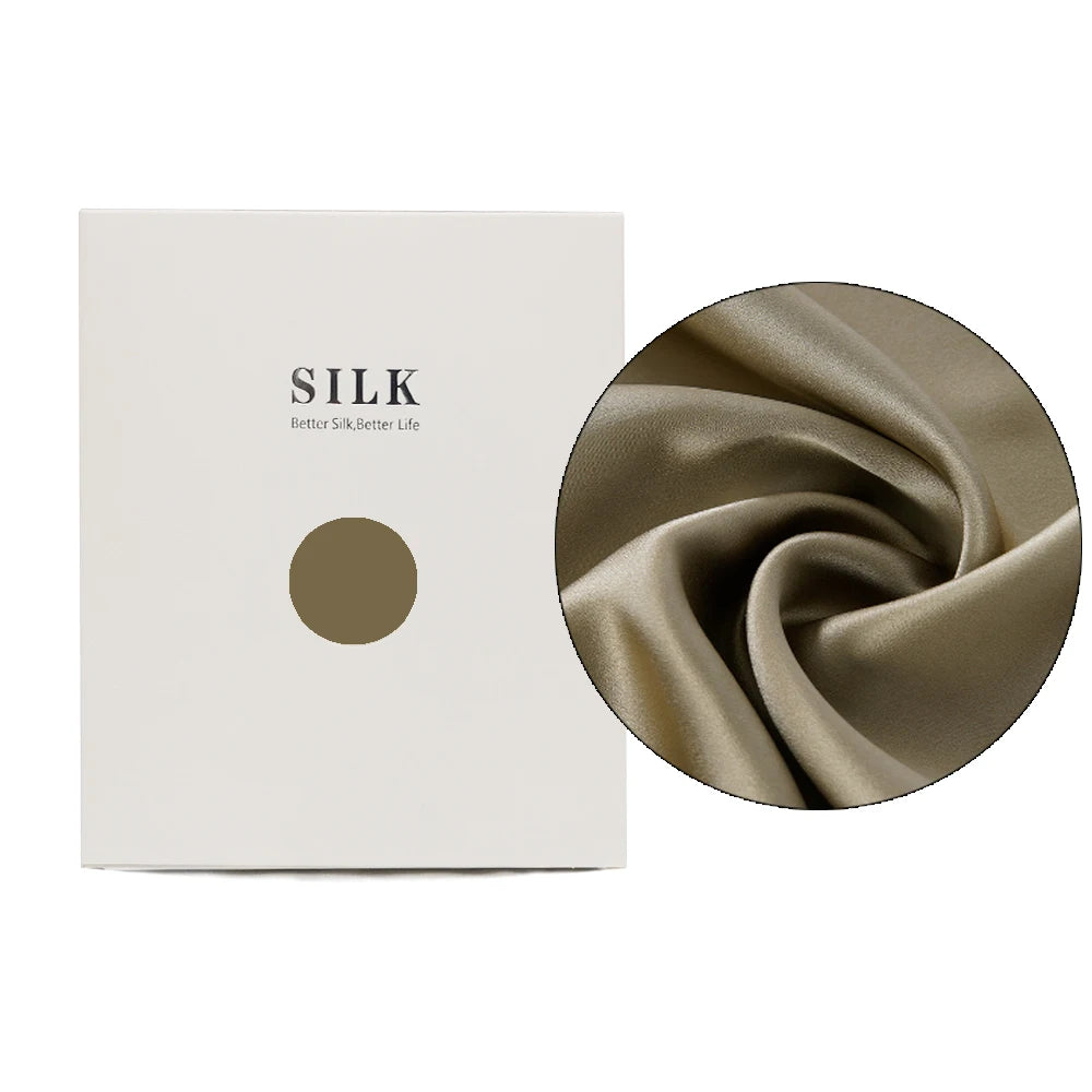 100% Natural Mulberry Silk Pillowcase with Hidden Zipper Double Sided