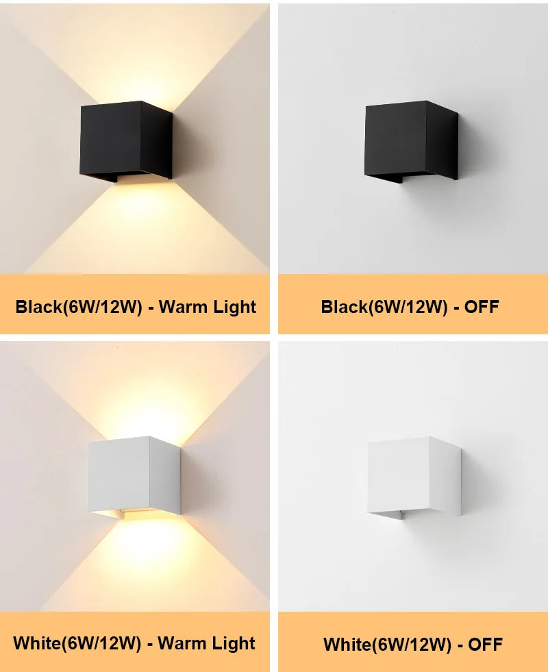Aluminum Waterproof LED Outdoor Wall Light