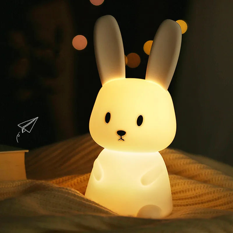 Silicone Rabbit Night Light
