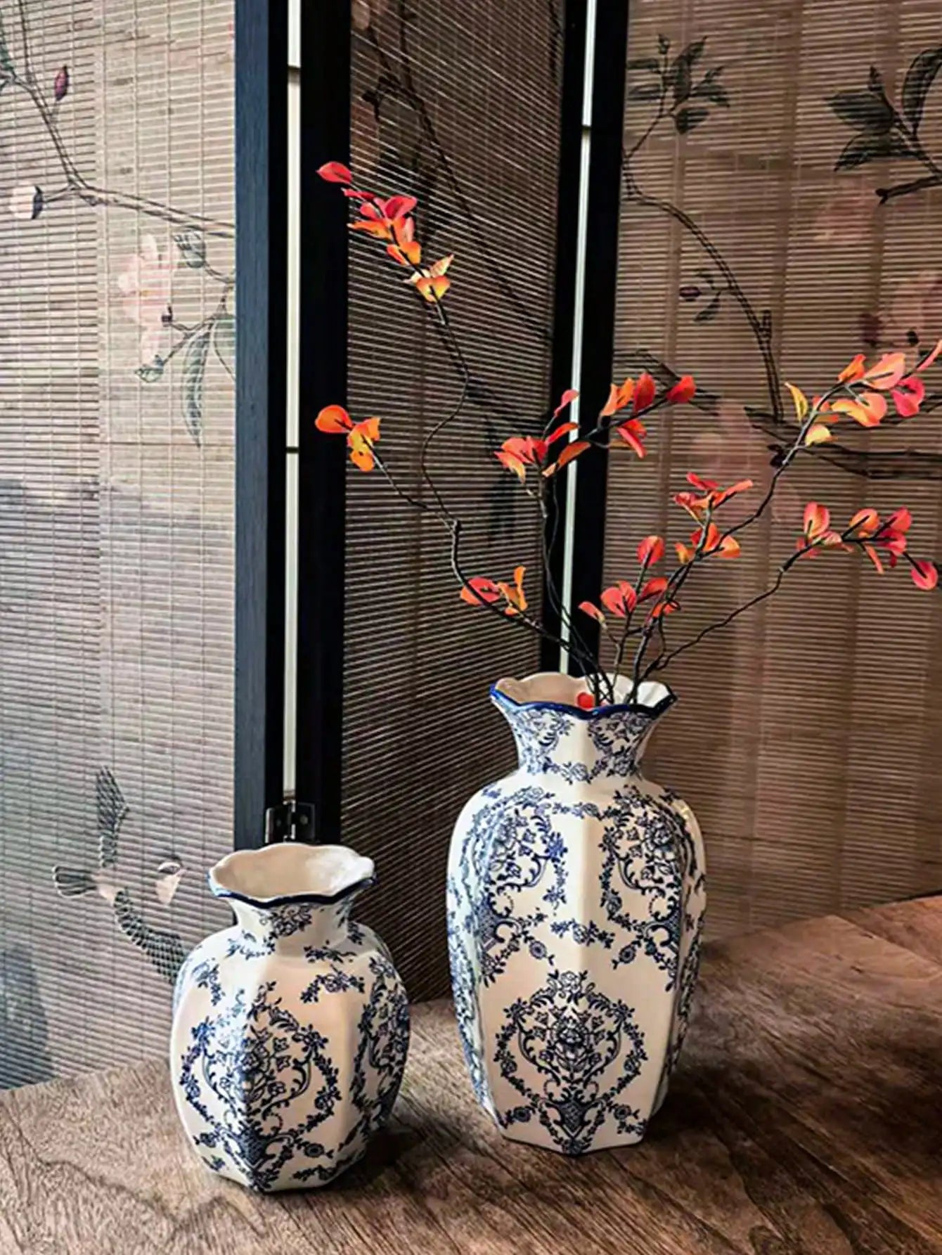 Chinese Blue and White Porcelain Vase