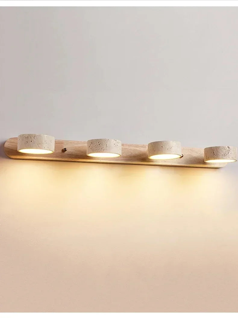 Travertine Spot Wall Light