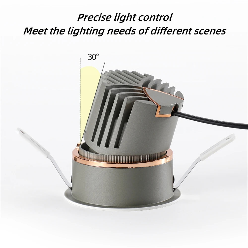 Adjustable Recessed Spotlight Downlight