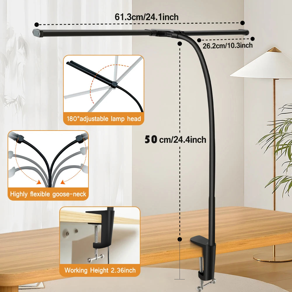 Architect Gooseneck Desk Lamp