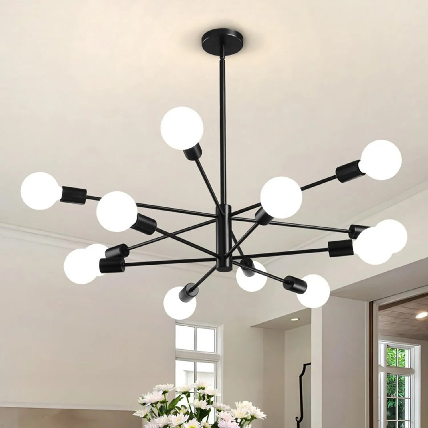 Multi Head Living Room Chandelier