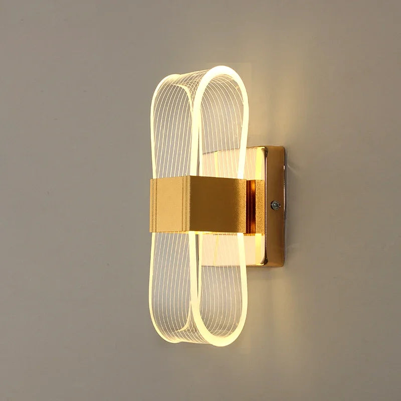 Nordic Aluminum Bedside Wall Light