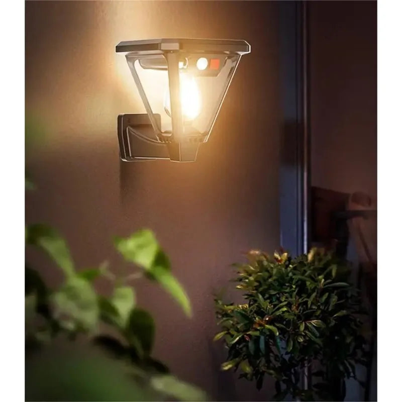 Solar Motion Sensor Wall Light