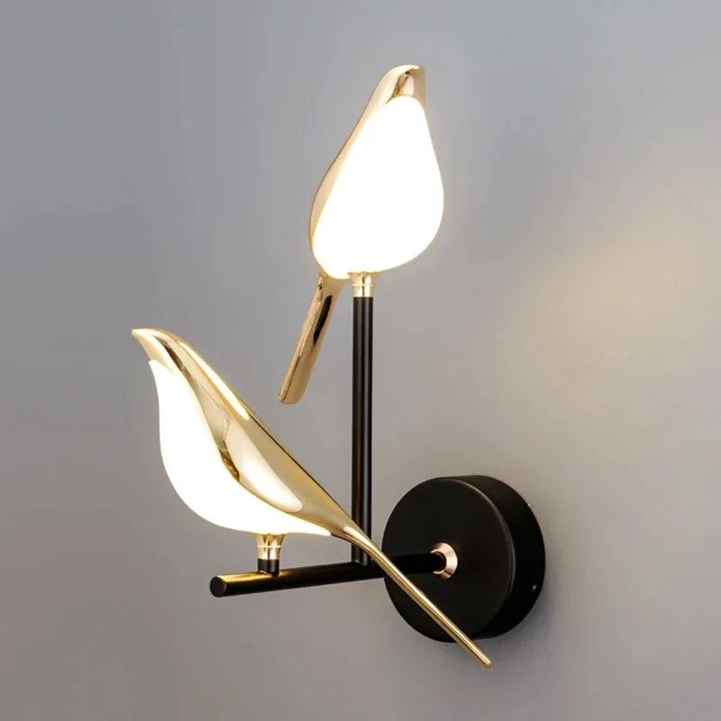 Golden Bird LED Wall Sconce