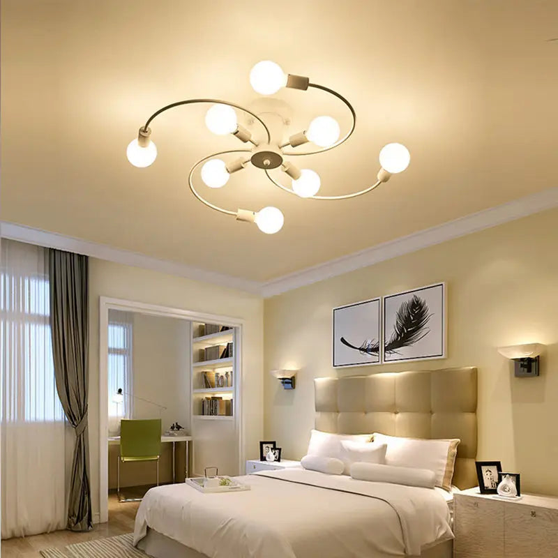 Modern Iron Ceiling Chandelier
