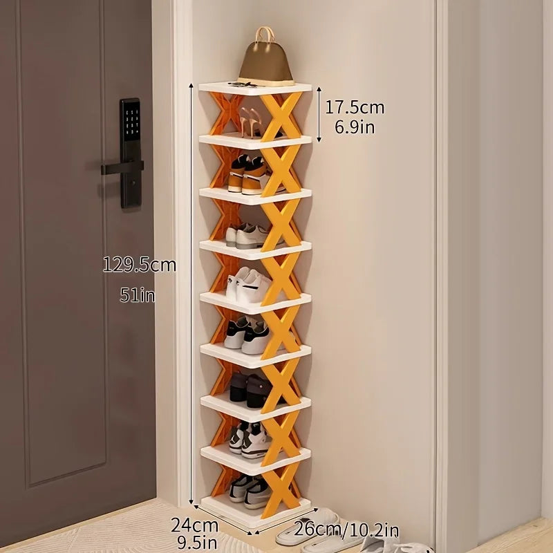 9 Tier Vertical Shoe Rack