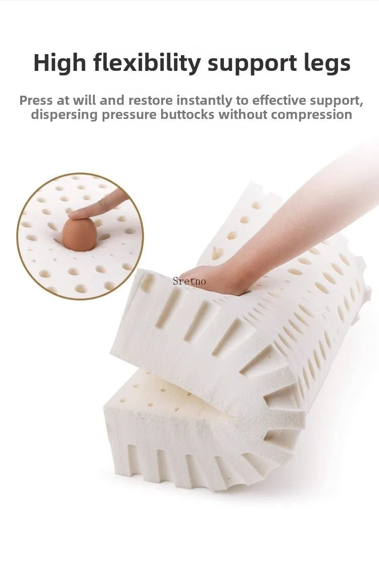 Natural Latex Cushion Student Classroom Stool Cushions Thickened Office Chair Cushion Sofa Floor Cushions Backrest Cojines 50x50