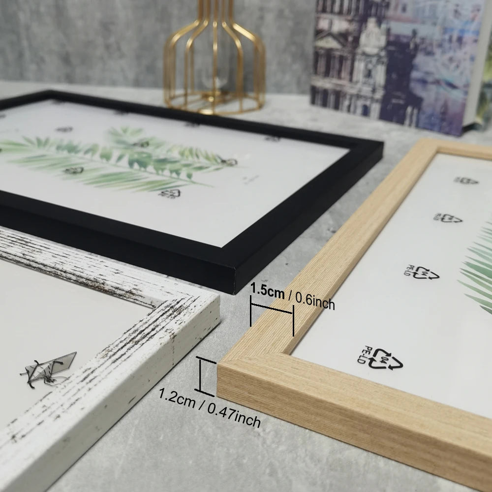 Wooden Photo Frames Picture Wall Pictures Frame Stand