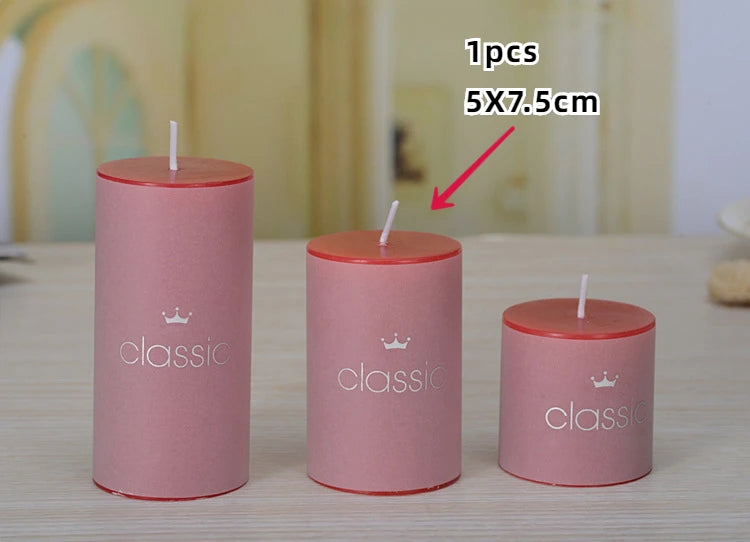 5cm Household Pillar Candles