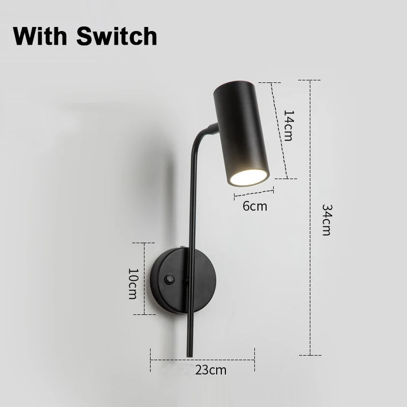 Rotatable Iron Wall Lamp
