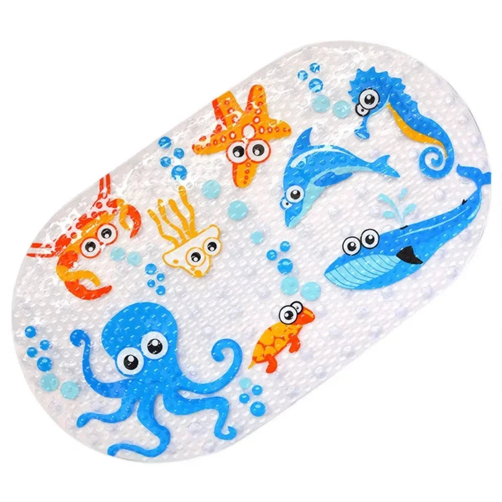 Cartoon Non Slip Suction Bath Mat