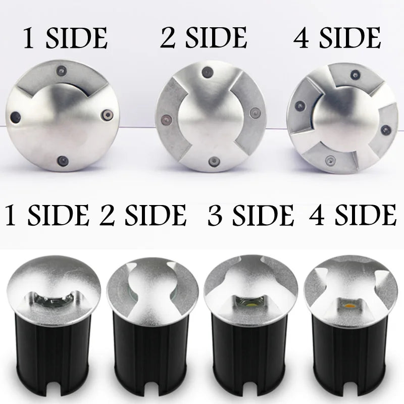 Outdoor Lighting 10W 6W 3W Garden Yard Step Stairs Floor Deck LED
