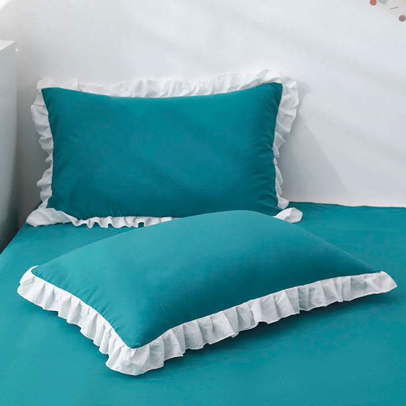 Princess Pillowcases With Ruffles Multiple Sizes Pillow Cover Comfortable