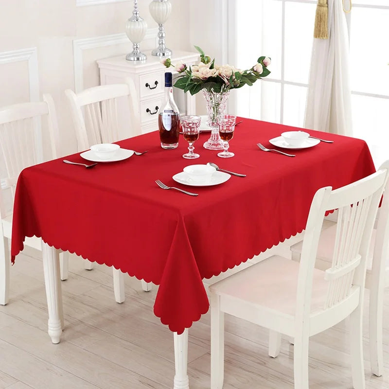 Banquet Table Cover Wedding Cloth Wonderful Colourful Square Rectangle
