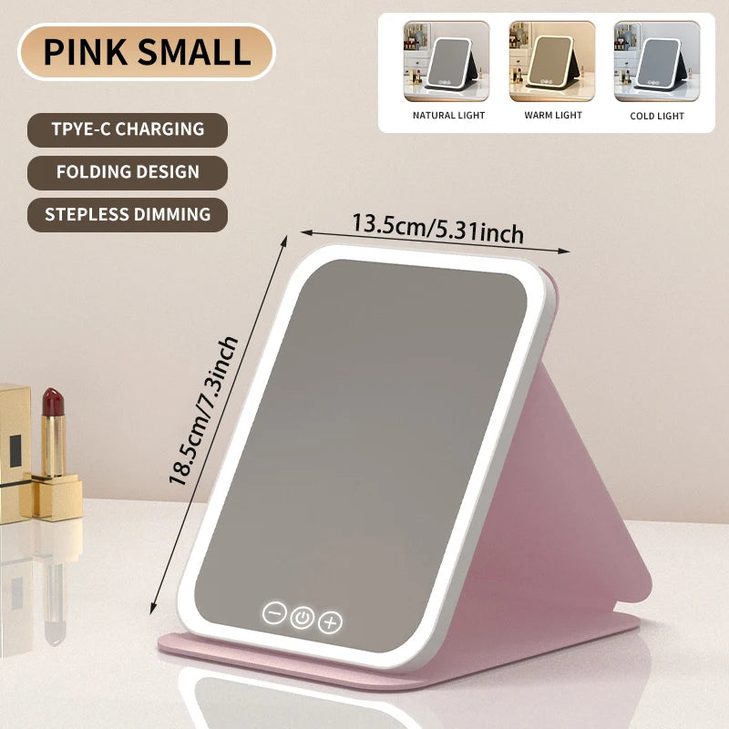 3 Color LED Makeup Mirror