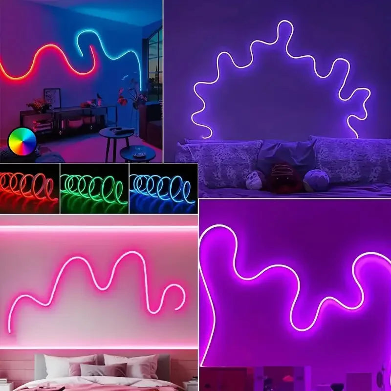 DC24V RGB Neon Rope Light