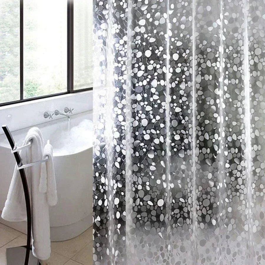 Bathroom Shower Curtain Transparent Lining Waterproof Bathtub Bathing