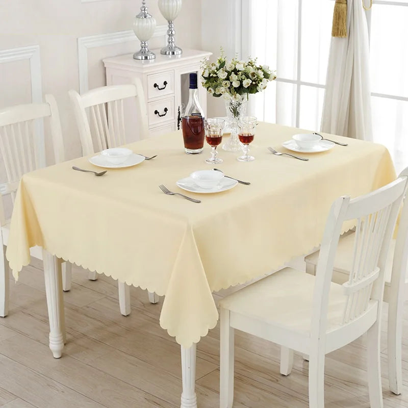 Banquet Table Cover Wedding Cloth Wonderful Colourful Square Rectangle