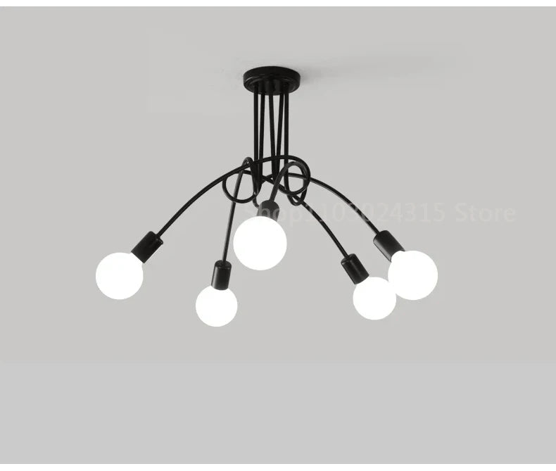 E27 Ceiling Chandelier for Dining Rooms
