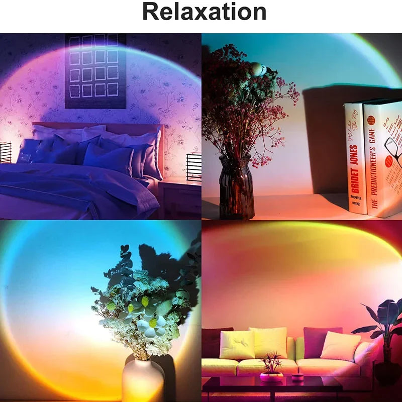 Sunset Rainbow Projector