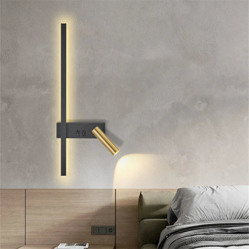 Wall lamp Nordic modern creative led simple living room sofa background