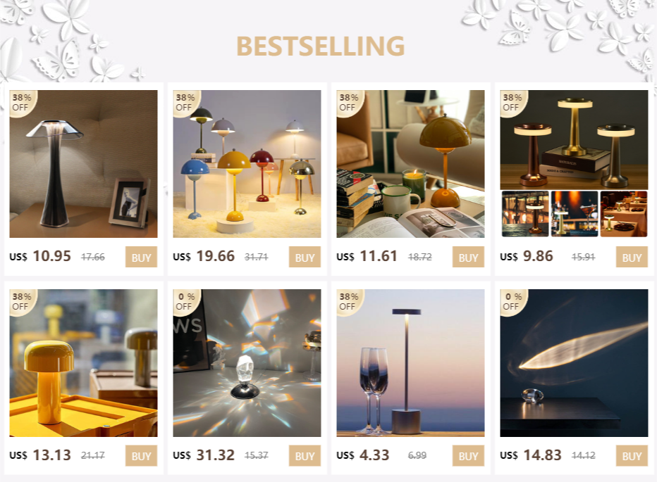 Sunset Table Projection Lamp