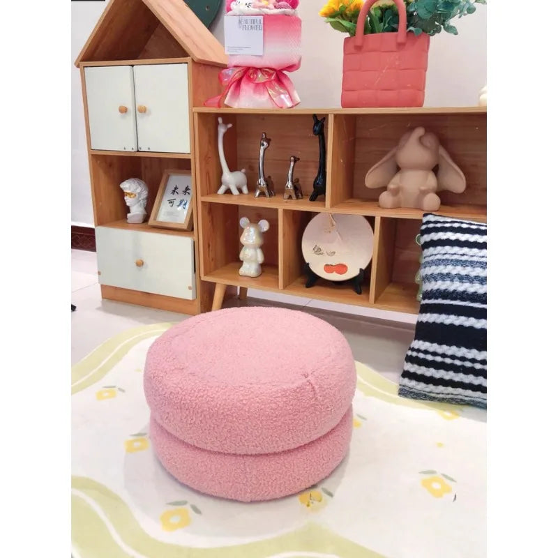 Light Luxury Round Dressing Stool